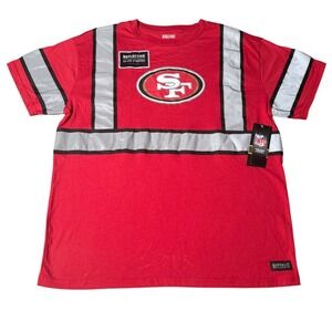 Buffalo Outdoors NFL San Francisco 49ers Hi-Vis Reflective Workwear T-Shirt L